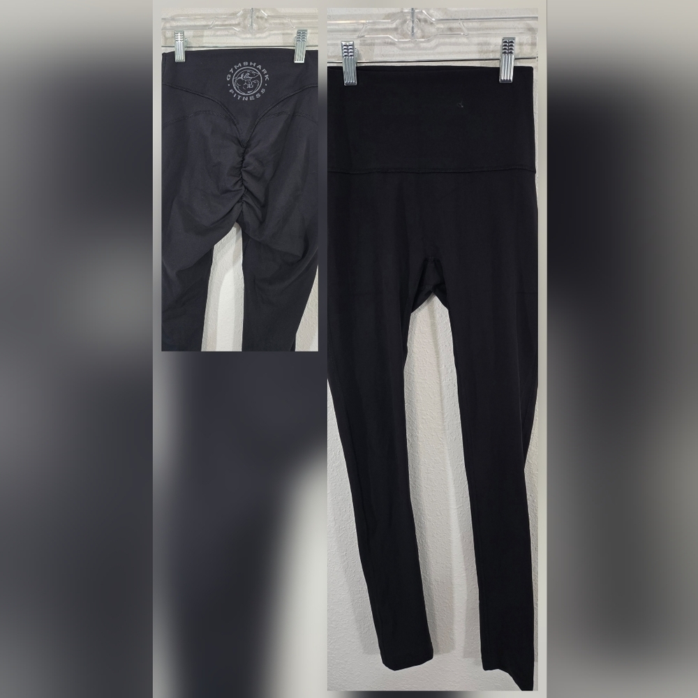 Gymshark Black Fitness Leggings Athleisure Athletic Gym, size Small